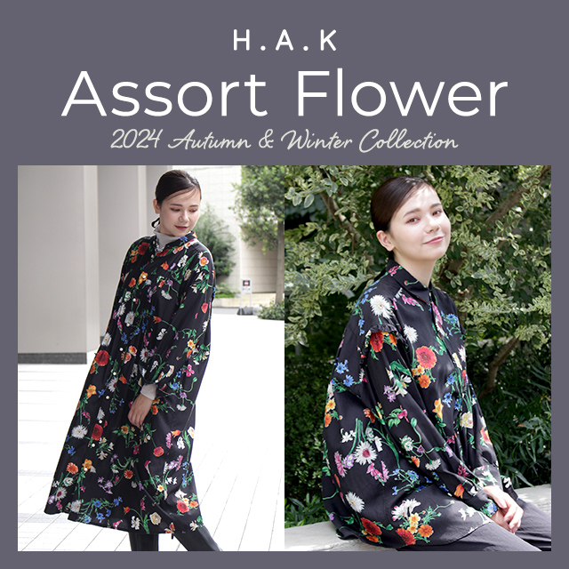 H.A.K 2024 Autumn & Winter Collection ASSORT FLOWER