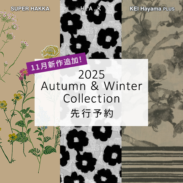 2025 Autumn & Winter Collection 先行予約 11月新作追加!