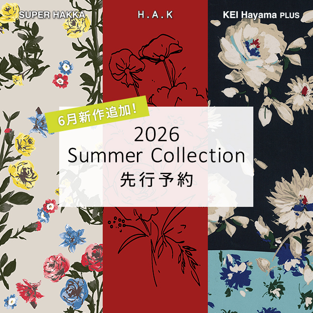2026 Summer Collection 先行予約 6月新作追加！