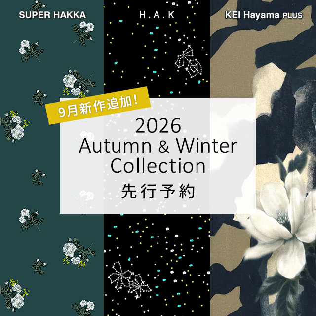 2026 Autumn & Winter Collection 先行予約 9月新作追加！