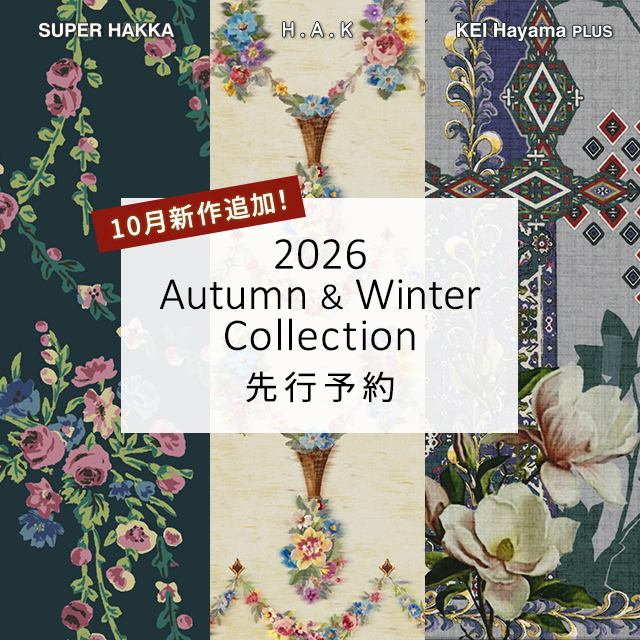 2026 Autumn & Winter Collection 先行予約 10月新作追加！