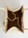 「glanta」ブロックフラワー刺繍スクエアペーパーかごバッグ(パスケース付き)（バッグ・財布・小物入れ/カゴバッグ）のサムネイル画像