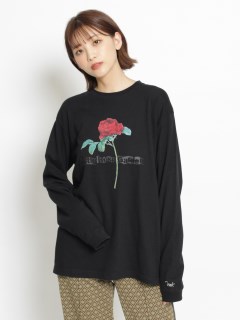 ハク(H.A.K)のLittle Rose GardenプリントTシャツ Ｔシャツ
