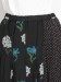 ジャスミンとスミレカットジャカード+シフォンドットプリントプリーツスカート(裏地付き)（スカート/フレアスカート）のサムネイル画像