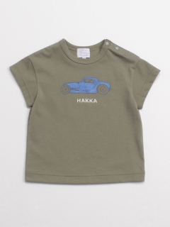 ハッカベビー(hakka baby)の[ベビー]フロントプリント半袖Tシャツ トップス(ベビー)