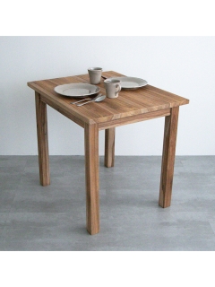 マディ(Madu)のチーク　ナチュラル　テーブル　65×80cm 家具