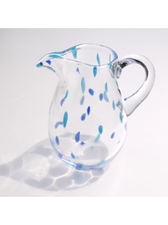 マディ(Madu)のレインドロップ ジャグ ガラス食器・グラス
