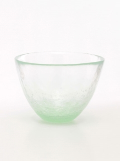 マディ(Madu)のアクアデザートカップ ライトグリーン ガラス食器・グラス