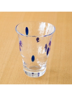 マディ(Madu)の藍色　ロングタンブラー ガラス食器・グラス
