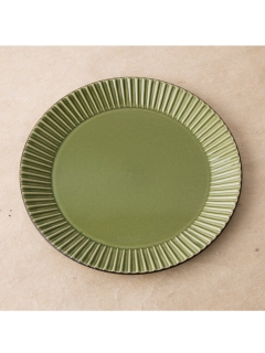 マディ(Madu)のアルルプレートL（26.5cm）グリーン プレート・皿