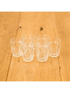 マディ(Madu)のプロヴァンスタンブラーＳ 6個セット ガラス食器・グラス