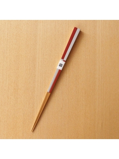 マディ(Madu)の銀市松箸 赤 箸・箸置