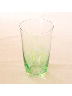 マディ(Madu)の森の彩　タンブラー　緑 ガラス食器・グラス