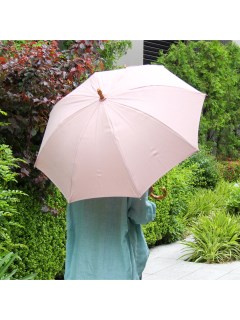 マディ(Madu)のリネン　長日傘　ピンク 傘