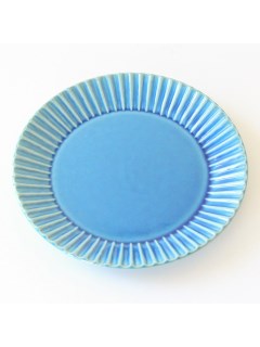 マディ(Madu)のアルル プレート M（18.8cm） ブルー プレート・皿