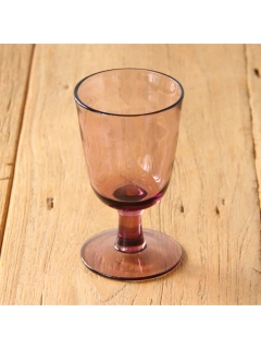 マディ(Madu)のワイングラス モーヴ ガラス食器・グラス