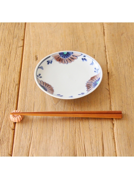 色絵シオン 5寸皿/高原真由美（【Madu】食器/プレート・皿）の詳細画像
