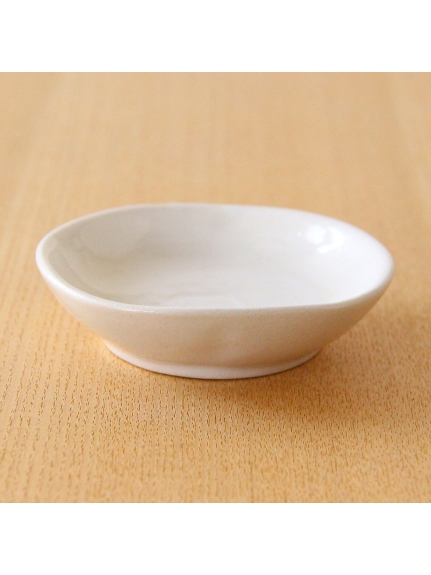 小皿 白刷毛目（【Madu】キッチン/土鍋・鍋小物）の詳細画像