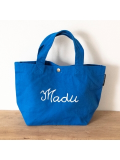 マディ(Madu)のMadu ランチバッグ　ブルー バッグ・ポーチ