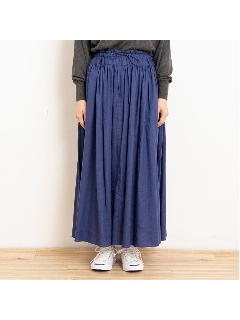 マディ(Madu)の綿麻ビエラワッシャー　ギャザースカート スカート