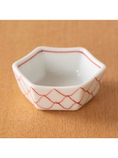 マディ(Madu)の六角豆鉢　網絵紋 ボウル・鉢