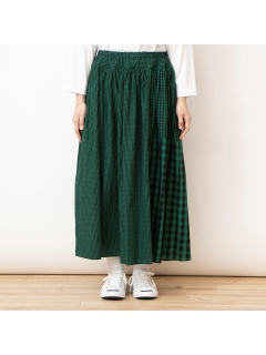 マディ(Madu)のギンガムチェックコラージュ　スカート スカート