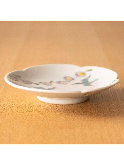 ヒメジョオンの花輪　3.5寸花型皿/宮腰　綾（【Madu】食器/プレート・皿）の詳細画像