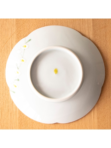 ヒメジョオンの花輪　5.5寸花型皿/宮腰　綾（【Madu】食器/プレート・皿）の詳細画像