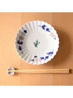 マディ(Madu)のひな菊　5寸菊皿/宮腰　綾 プレート・皿