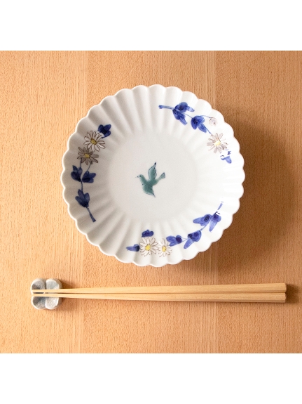 ひな菊　5寸菊皿/宮腰　綾（【Madu】食器/プレート・皿）の詳細画像