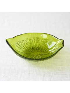 マディ(Madu)のラビングガラスプレート　レモンS ガラス食器・グラス