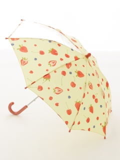 リボンハッカキッズ(Ribbon hakka kids)のベリーチェリープリント傘 傘