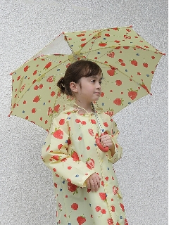 リボンハッカキッズ(Ribbon hakka kids)のベリーチェリープリント傘 傘
