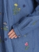 ［大きいサイズ］［１５号　１９号］ライトオンスデニムブルームドット刺繍Ａラインワンピース（前開き）（ワンピース/シャツワンピース）のサムネイル画像