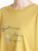[大きいサイズ][15号 19号 ]スリープフラワー刺繍Tシャツ（トップス/カットソー）のサムネイル画像