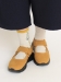 ワンポイントフラワー刺繍スウェードサンダルスニーカー（シューズ(靴)/サンダル）のサムネイル画像