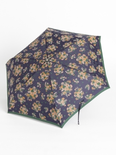 スーパーハッカ(SUPER HAKKA)のドットフラワーブーケプリント折り畳み傘(晴雨兼用) 傘