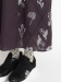SUPER HAKKA×さわ「植物図鑑」ボーラーレース+刺繍コットンスラブローンフレアパンツ(裏付き)（パンツ/ワイドパンツ）のサムネイル画像