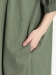 コットンボイル シュシュフルール刺繍×コットン天竺 製品染めワンピース（ワンピース/膝丈ワンピース）のサムネイル画像